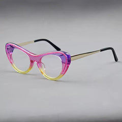 Elina Retro Cat Eye Glasses Frame