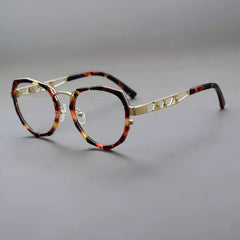 Viggo Vintage Acetate Alloy Glasses Frame