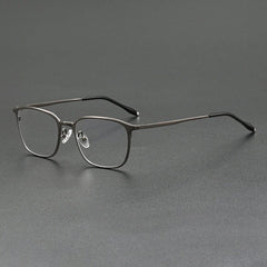 Aguirre Vintage Alloy Eyeglasses Frame Geometric Frames Southood Gun