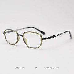 Alan Vintage TR90 Eyeglasses Frame Rectangle Frames Southood Green