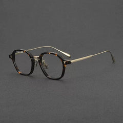 Alcaraz Vintage Oval Acetate Glasses Frame Oval Frames Southood Tortoiseshell Gold