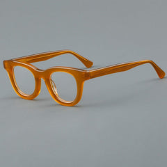 Almo Retro Acetate Glasses Frame Round Frames Southood Orange