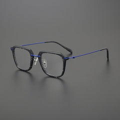 Amato Acetate Glasses Frame Rectangle Frames Southood Black
