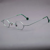 Ammon Retro Titanium Glasses Frame Geometric Frames Southood Silver