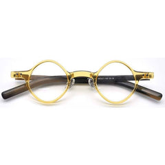 Anais Rhombus Small Acetate Glasses Frame Geometric Frames Southood Yellow
