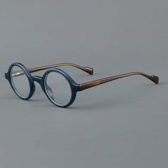 Andi Vintage Round Acetate Frame Round Frames Southood Blue