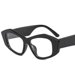 Antonia Zebra Print Glasses Frame Geometric Frames Southood