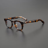 Artur Vintage Thick Acetate Glasses Frame Rectangle Frames Southood Leopard