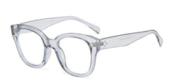 Asa Brand Unisex Square Glasses Frame Rectangle Frames Southood C7 Grey