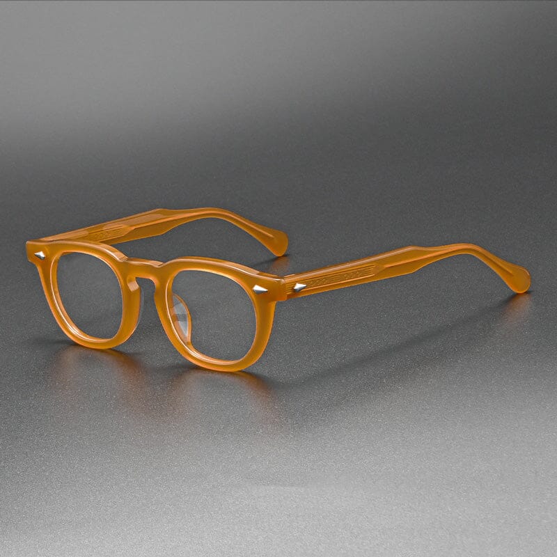 Atlas Vintage Acetate Glasses Frame Oval Frames Southood Orange