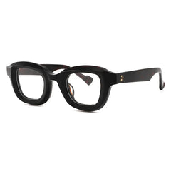 Austen Vintage Acetate Glasses Frame Cat Eye Frames Southood Black Leopard 