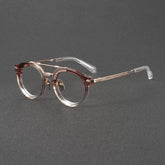 Avicii Acetate Titanium Round Glasses Frame Aviator Frames Southood Clear Red Gradient Rose Gold