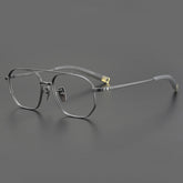 Axl Vintage Pilot Titanium Glasses Frame Aviator Frames Southood Gun