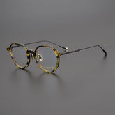 Baldur Polygon Titanium Glasses Frame Geometric Frames Southood Tortoise