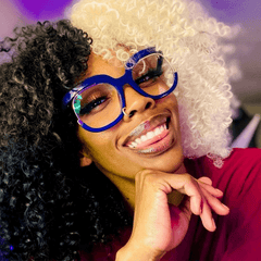 Barbara Retro Overszied Shades Half Glasses Frame Rectangle Frames Southood