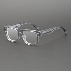 Bencic Vintage Acetate Glasses Frame Rectangle Frames Southood Clear Gray