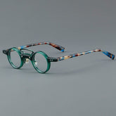 Bert Small Retro Round Acetate Frame Round Frames Southood Green