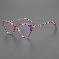 Beth Acetate Cat Eye Glasses Frame Cat Eye Frames Southood Pink