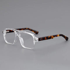 Bien Vintage TR90 Aviator Eyeglasses Aviator Frames Southood Clear Leopard