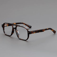 Bien Vintage TR90 Aviator Eyeglasses Aviator Frames Southood Leopard
