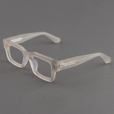 Bill Acetate Rectangle Glasses Frame Rectangle Frames Southood Matte Yellow