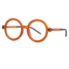 Billy Retro Round Glasses Frame Round Frames Southood Orange