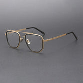 Blockx Vintage TR90 Alloy Eyeglasses Frame Aviator Frames Southood Gold