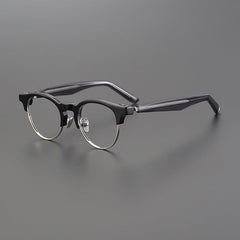 Bo Browline Acetate Glasses Frame Browline Frames Southood Black