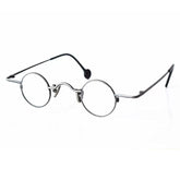 Bob Retro Small Round Glasses Frame Round Frames Southood Retro Gray