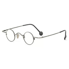 Bob Retro Small Round Glasses Frame Round Frames Southood Silver