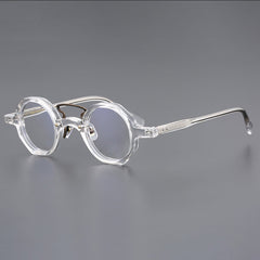 Cable Small Round Acetate Frame Round Frames Southood BrownClear