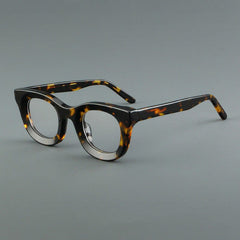 Cade Vintage Acetate Glasses Frame Cat Eye Frames Southood Leopard