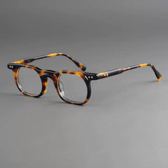 Camden Vintage Acetate Glasses Frame Oval Frames Southood Leopard