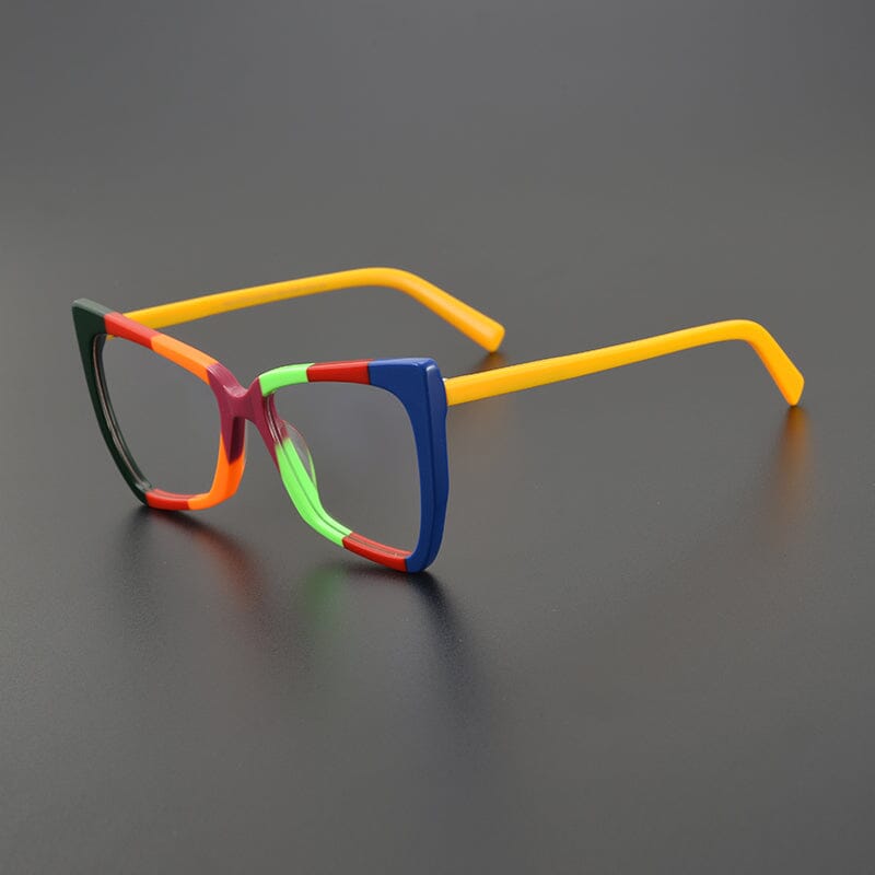 Cameo Acetate Cat Eye Glasses Frame Cat Eye Frames Southood Orange