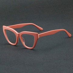 Carla Acetate Cat Eye Glasses Frame Cat Eye Frames Southood Pink
