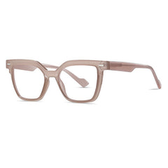 Carmine Vintage TR90 Eyeglasses Cat Eye Frames Southood Champagne