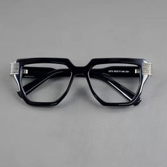 Case Vintage Acetate Glasses Frame Rectangle Frames Southood