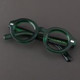 Cash Vintage Acetate Glasses Frame Round Frames Southood Green