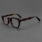 Casper Personalized Acetate Glasses Frame Rectangle Frames Southood Black Leopard