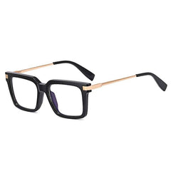 Caspian Square Optical Glasses Frames Rectangle Frames Southood Black