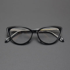 Cathia Vintage Acetate Glasses Frame Cat Eye Frames Southood