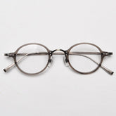 Chane Vintage Round Glasses Frame Round Frames Southood Grey