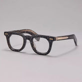 Chuck Rectangle Acetate Glasses Frame Rectangle Frames Southood Blue