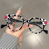 Cindy Vintage Cat Eye Glasses Frame Cat Eye Frames Southood Black White