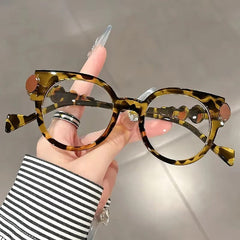 Cindy Vintage Cat Eye Glasses Frame Cat Eye Frames Southood Leopard