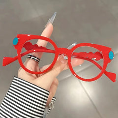 Cindy Vintage Cat Eye Glasses Frame Cat Eye Frames Southood Red