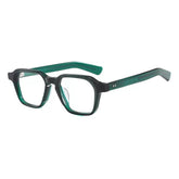 Clef Vintage Acetate Eyeglasses Frame Rectangle Frames Southood Green