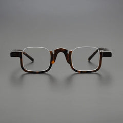 Cris Acetate Half Rectangle Glasses Frame Rectangle Frames Southood
