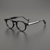 Crowe Vintage Acetate Glasses Frame Geometric Frames Southood Black
