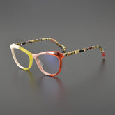 Dama Acetate Cat Eye Glasses Frame Cat Eye Frames Southood Orange